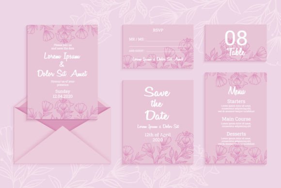 Elegant Vintage Florals for Your Wedding Suite