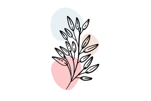 Floral Line Art for Wedding & Anniversary Design