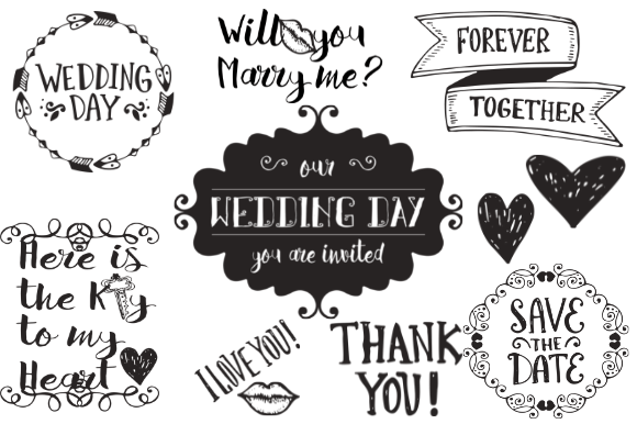 Hand Drawn Wedding Doodles: Infusing Authenticity into Modern Design