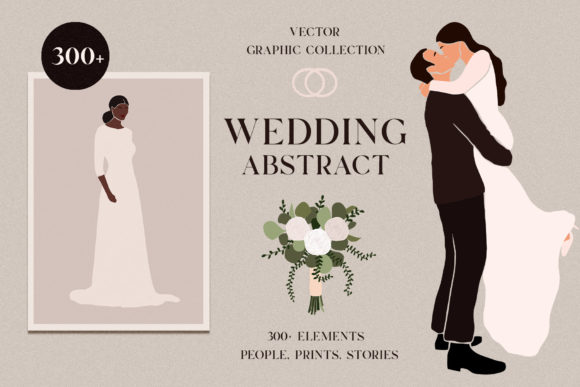 Modern Romance: Using the Wedding Abstract Graphic Collection