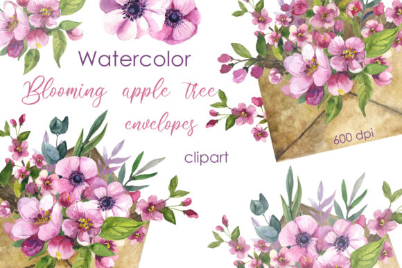 Watercolor Flower Clipart Wedding Decor: Elevate Your Creative Projects